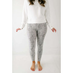 Varley Move Super High Legging in Ivory Textured Snake