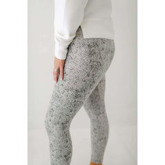 Varley Move Super High Legging in Ivory Textured Snake