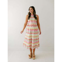 Livro Market Skirt in Sherbert Stripes