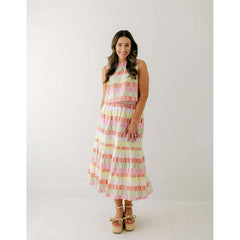 Livro Market Skirt in Sherbert Stripes