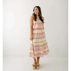 Livro Market Skirt in Sherbert Stripes