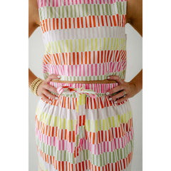 Livro Market Skirt in Sherbert Stripes