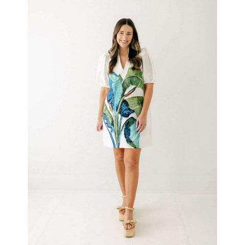Holly Shae Sydney Blue Seersucker Dress