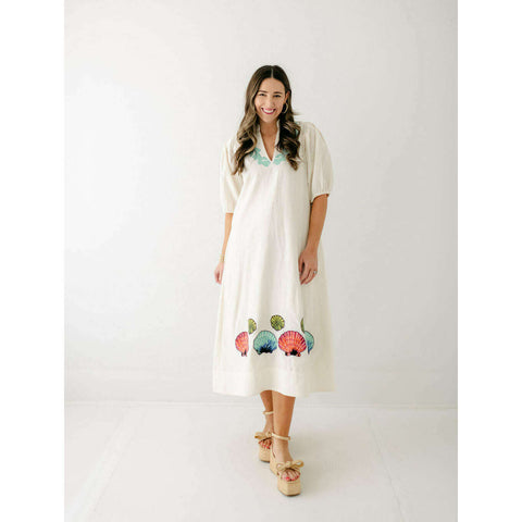 Holly Shae Sydney Blue Seersucker Dress