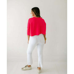 8.28 Boutique:Kerisma Knits,Kerisma Knits Aiko Aja Top in Fuchsia,Shirts & Tops