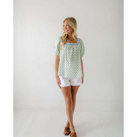 Holly Shae Sydney Blue Seersucker Dress