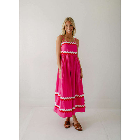 Holly Shae Sydney Blue Seersucker Dress