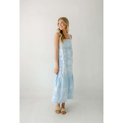 8.28 Boutique:J.Marie Collections,J.Marie Collections Landon Midi Dress in Light Blue,Dress
