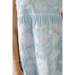 8.28 Boutique:J.Marie Collections,J.Marie Collections Landon Midi Dress in Light Blue,Dress