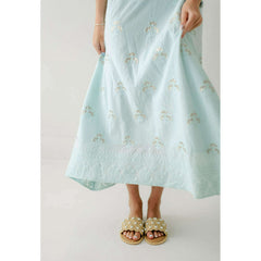 8.28 Boutique:Clara the Label,Clara the Label Blair Midi Dress in Powder Blue,Dress