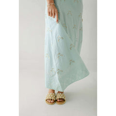 8.28 Boutique:Clara the Label,Clara the Label Blair Midi Dress in Powder Blue,Dress