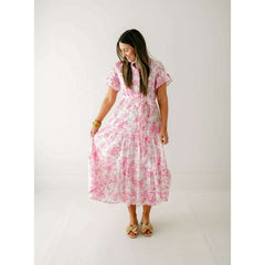 8.28 Boutique:J.Marie Collections,J.Marie Collections Claire Eyelet Button Up Midi Dress,Dress