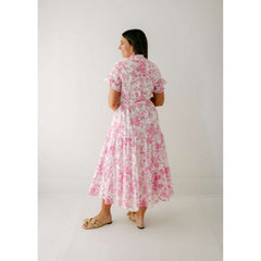 8.28 Boutique:J.Marie Collections,J.Marie Collections Claire Eyelet Button Up Midi Dress,Dress
