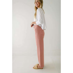 8.28 Boutique:Just Black Denim,Just Black Denim Dusty Coral Patch Pocket Jean,Jeans
