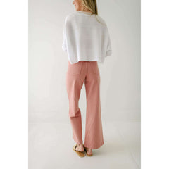 8.28 Boutique:Just Black Denim,Just Black Denim Dusty Coral Patch Pocket Jean,Jeans