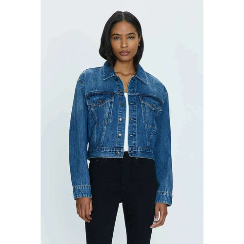 8.28 Boutique:PISTOLA DENIM,Pistola Tatum Cropped Denim Jacket,Jacket