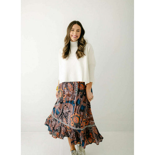 8.28 Boutique:Cleobella,Cleobella Jodie Ankle Skirt in Mirage Print,skirt