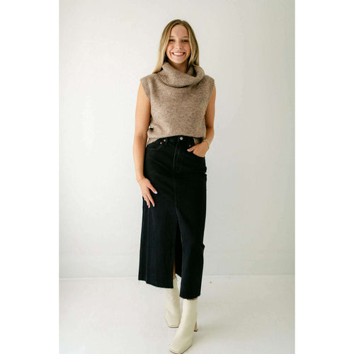 8.28 Boutique:Kerisma Knits,Kerisma Knits Costa Top in Woodsmoke,Sweaters