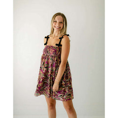 8.28 Boutique:Meet Me in Santorini,Meet Me in Santorini Dimitria Dress in Autumn Leaves,Dress