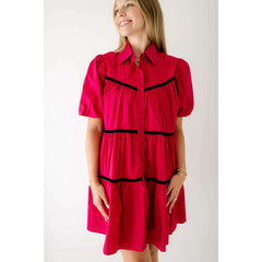 8.28 Boutique:Meet Me in Santorini,Meet Me in Santorini Mila Dress in Magenta,Dress