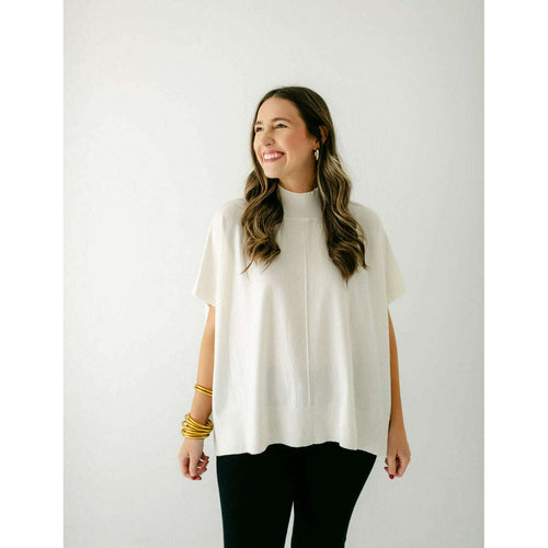 8.28 Boutique:Kerisma Knits,Kerisma Caroline Sweater in White,Sweaters