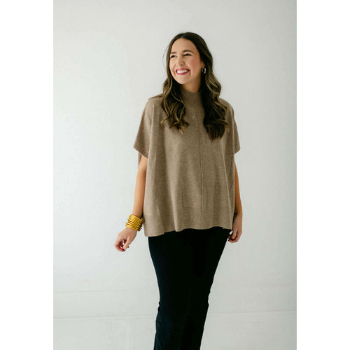 8.28 Boutique:Kerisma Knits,Kerisma Caroline Top in Taupe,Sweaters