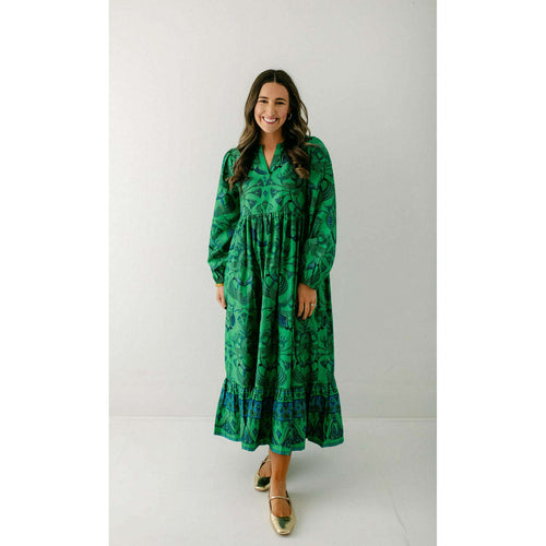 8.28 Boutique:Briton Court,Briton Court Jenny Maxi Dress in Emerald,Dress