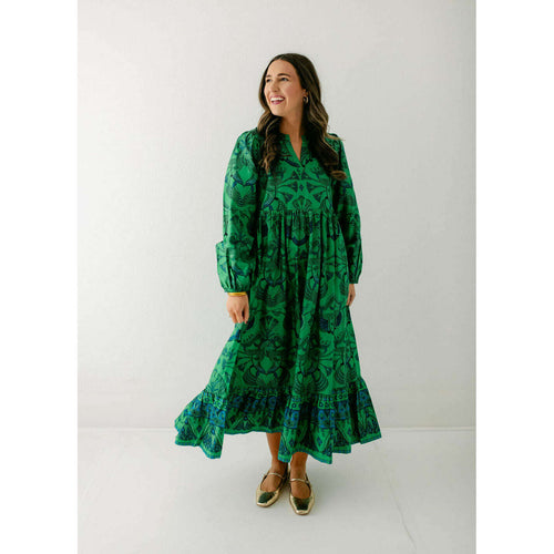 8.28 Boutique:Briton Court,Briton Court Jenny Maxi Dress in Emerald,Dress