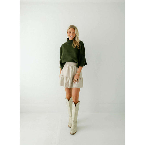 8.28 Boutique:Kerisma Knits,Kerisma Knits Aja Sweater in Olive,Sweaters