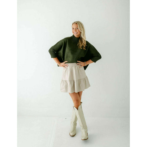 8.28 Boutique:Kerisma Knits,Kerisma Knits Aja Sweater in Olive,Sweaters