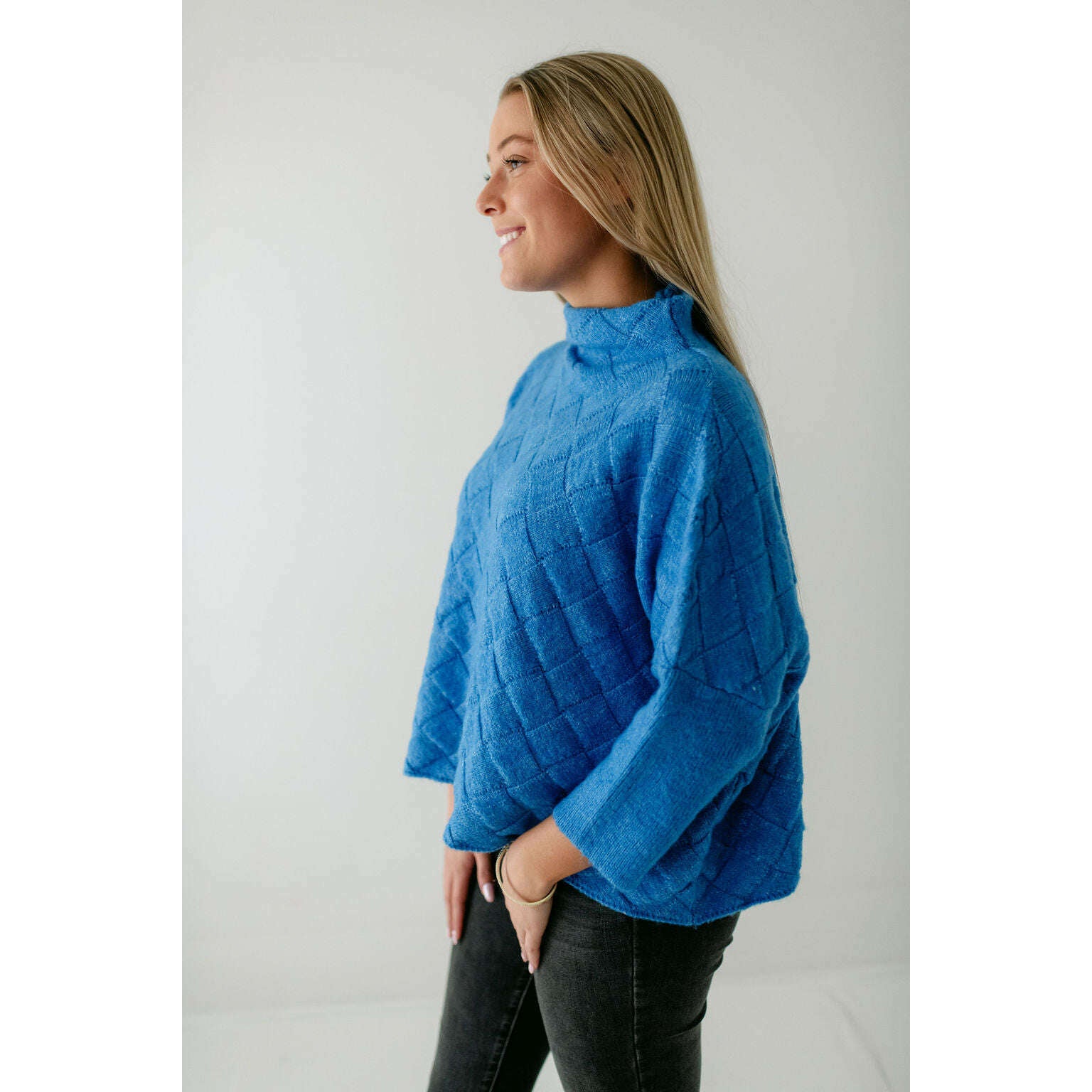 8.28 Boutique:Kerisma Knits,Kerisma Knits Rowena Sweater in Alaskan Blue,Sweaters