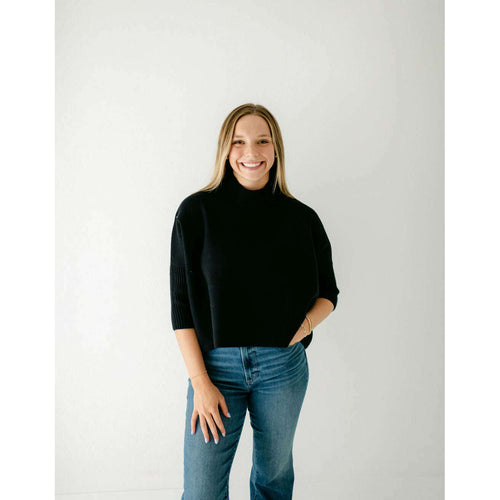 8.28 Boutique:Kerisma Knits,Kerisma Knits Black Aja Sweater,Sweaters