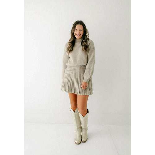 8.28 Boutique:Sincerely Ours,Sincerely Ours Kat Sweater in Heathered Oat,Sweaters