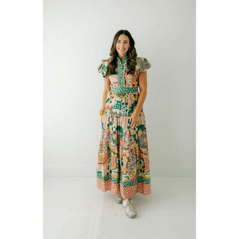 Crosby by Mollie Burch Wylie Dress in Botany