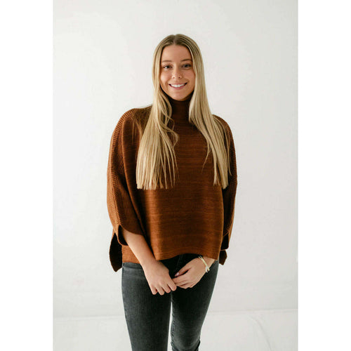 8.28 Boutique:Kerisma Knits,Kerisma Knits Boho Sweater in Auburn,Sweaters