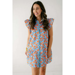 8.28 Boutique:Entro,The Gatorville Floral Mini Dress,Dress