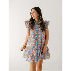 8.28 Boutique:Entro,The Gatorville Floral Mini Dress,Dress