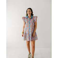 8.28 Boutique:Entro,The Gatorville Floral Mini Dress,Dress