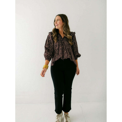 8.28 Boutique:Cleobella,Cleobella Marcy Blouse in Medici Print,Shirts & Tops