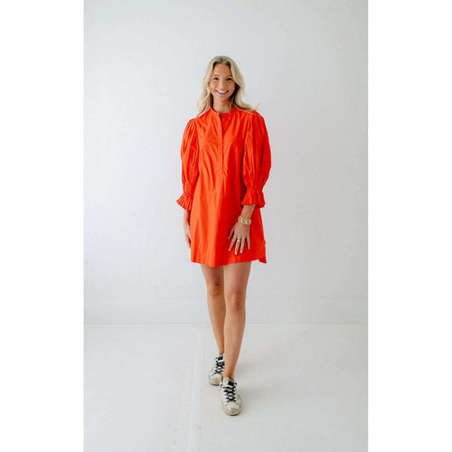 8.28 Boutique:Sincerely Ours,Sincerely Ours Park Dress in Orange,Dress