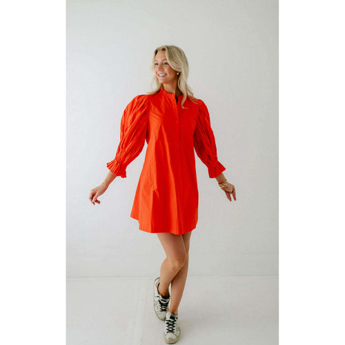 8.28 Boutique:Sincerely Ours,Sincerely Ours Park Dress in Orange,Dress