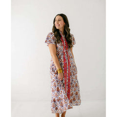 8.28 Boutique:Victoria Dunn,Victoria Dunn Magnolia Flutter in Gardenia,Dress