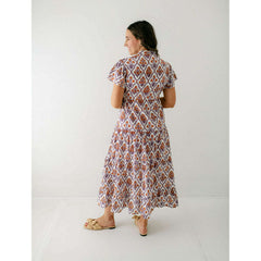 8.28 Boutique:Victoria Dunn,Victoria Dunn Magnolia Flutter in Gardenia,Dress