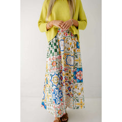 8.28 Boutique:Olivia by Livro,Olivia by Livro Kit Skirt in Majolica,skirt