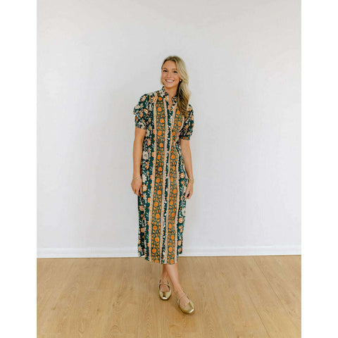 Marie by Victoria Dunn Belle Maxi Dress in Passion Fruit