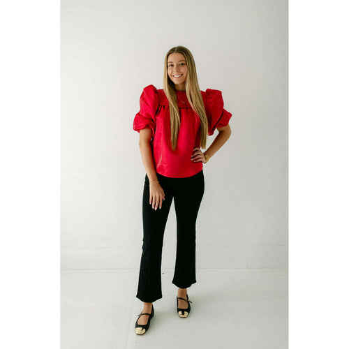 8.28 Boutique:Alden Adair,Alden Adair Mel Top in Poppy Red,Shirts & Tops