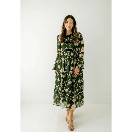 8.28 Boutique:Beyond by Vera,Beyond by Vera Gwen Meknes Pine Dress,Dress