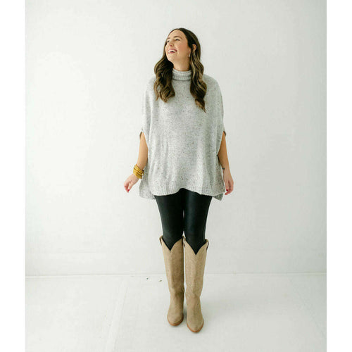 8.28 Boutique:Bishop + Young,Bishop + Young Modern Melange Pullover in Gray,Shirts & Tops