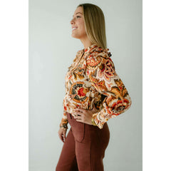 8.28 Boutique:Love the Label,Love the Label Tallulah Top in Fiona Floral,Shirts & Tops