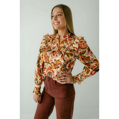 8.28 Boutique:Love the Label,Love the Label Tallulah Top in Fiona Floral,Shirts & Tops